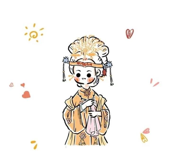 儿童创意美术:红楼梦人物画像简笔画作品欣赏