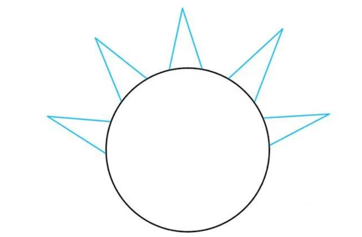儿童创意美术:太阳怎么画好看又简单