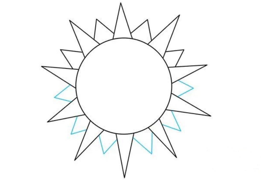 儿童创意美术:太阳怎么画好看又简单