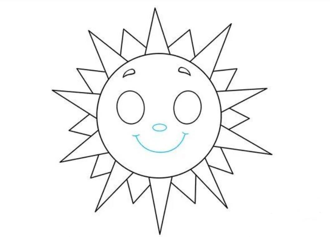 儿童创意美术:太阳怎么画好看又简单
