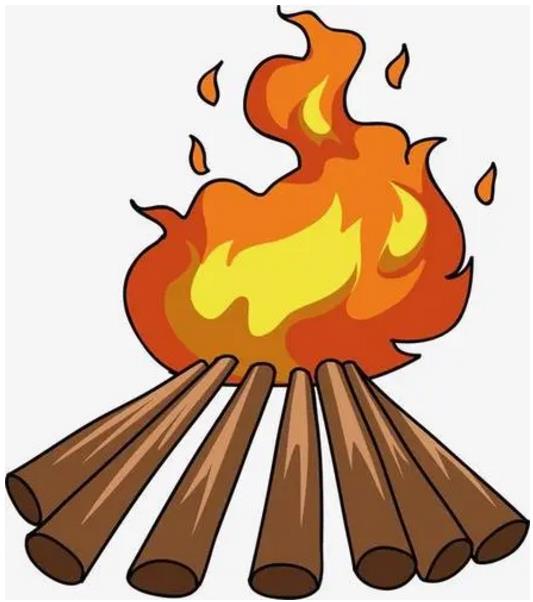 手绘火把节简笔画怎么画简单又漂亮