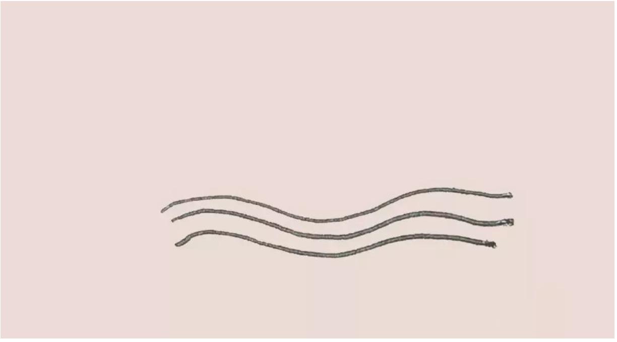 儿童简笔画系列:波浪怎么画简单又好看
