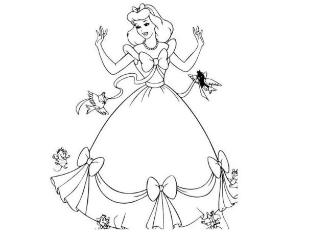 简单的公主怎么画 公主简笔画简单又漂亮