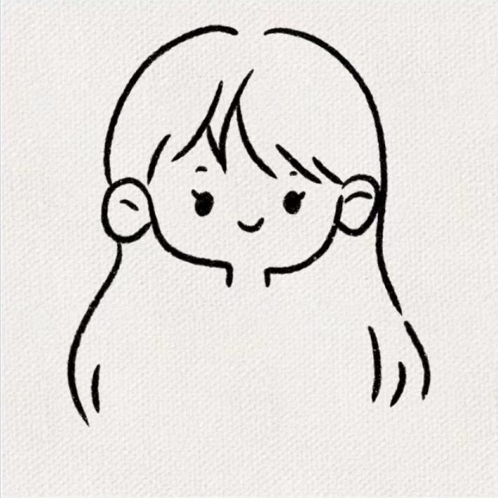 卡通女孩怎么画简单又漂亮