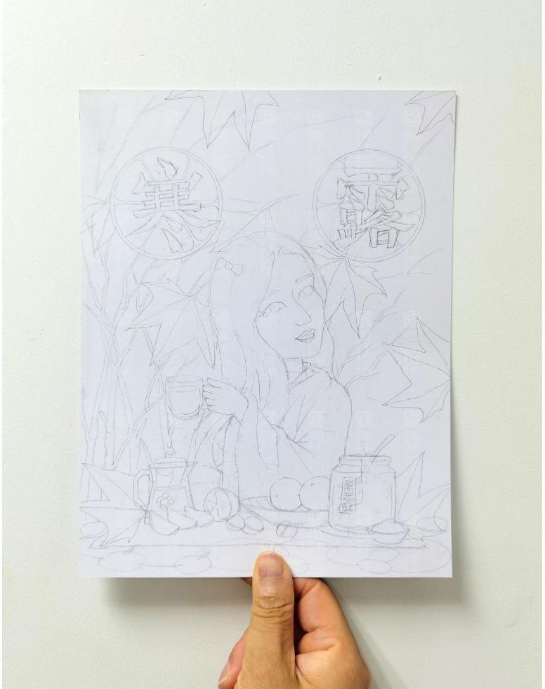 以寒露为主题的简笔画简单又漂亮