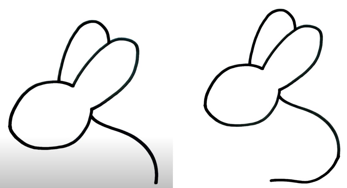 10秒画一只简单玉兔怎么画(含步骤图解)