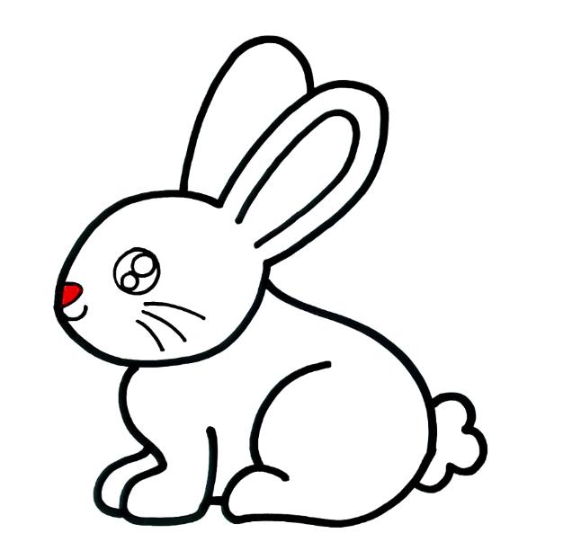 10秒画一只简单玉兔怎么画(含步骤图解)