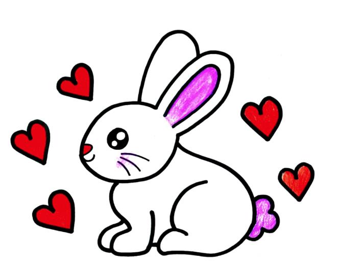 10秒画一只简单玉兔怎么画(含步骤图解)