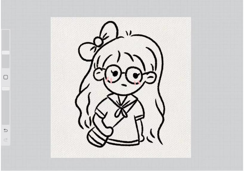 卡通美少女怎么画简单又漂亮