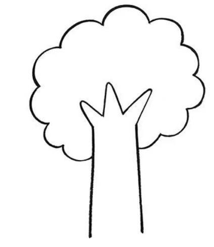简单的树怎么画 一步一步教你画大树