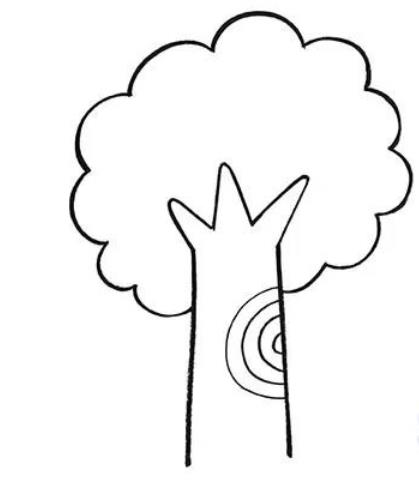 简单的树怎么画 一步一步教你画大树