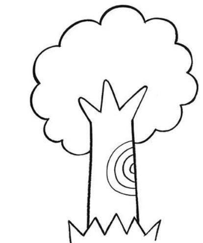 简单的树怎么画 一步一步教你画大树