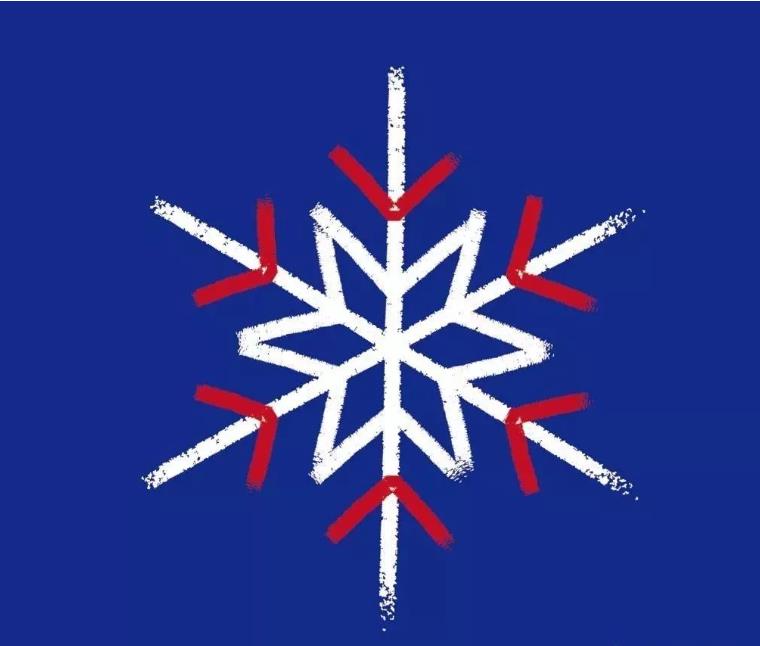 简单的雪花怎么画(含步骤教程)