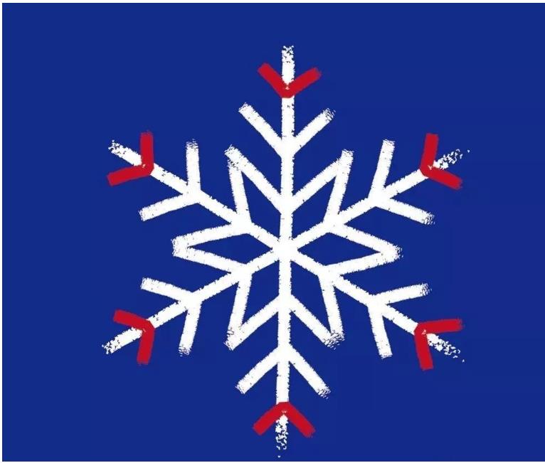 简单的雪花怎么画(含步骤教程)