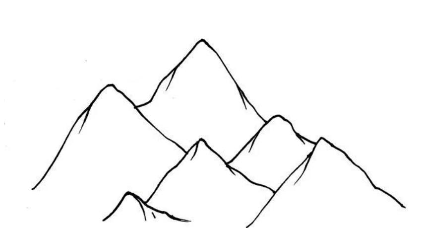 山怎么画简单好看又漂亮(含教程步骤)