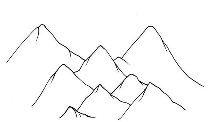 山怎么画简单好看又漂亮(含教程步骤)