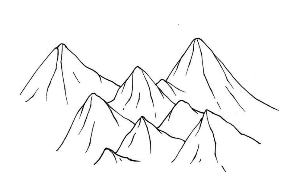 山怎么画简单好看又漂亮(含教程步骤)