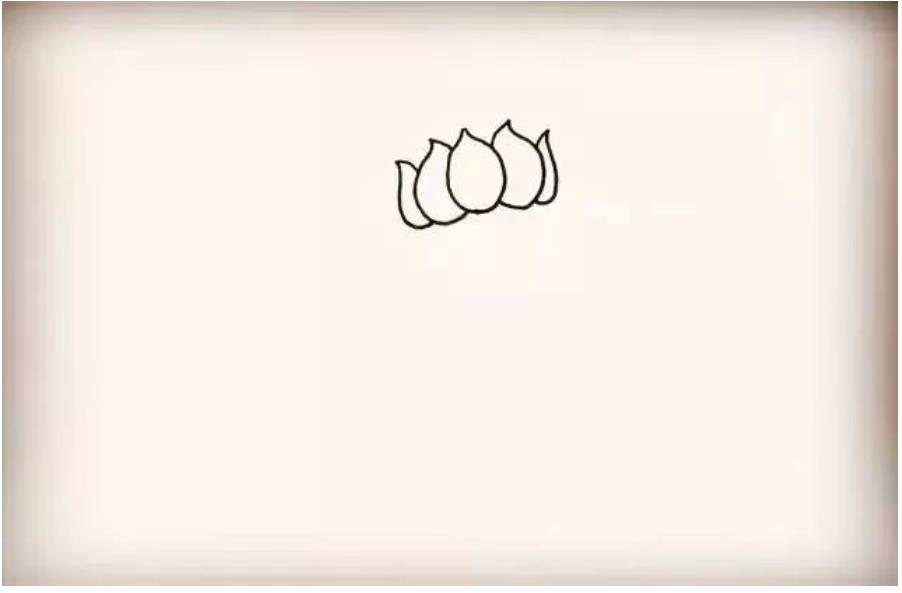 荷花怎么画简单又好看教程图片