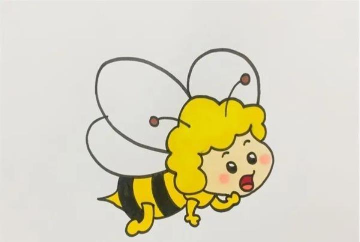 蜜蜂怎么画简单好看 画一只蜜蜂怎么画简单教程