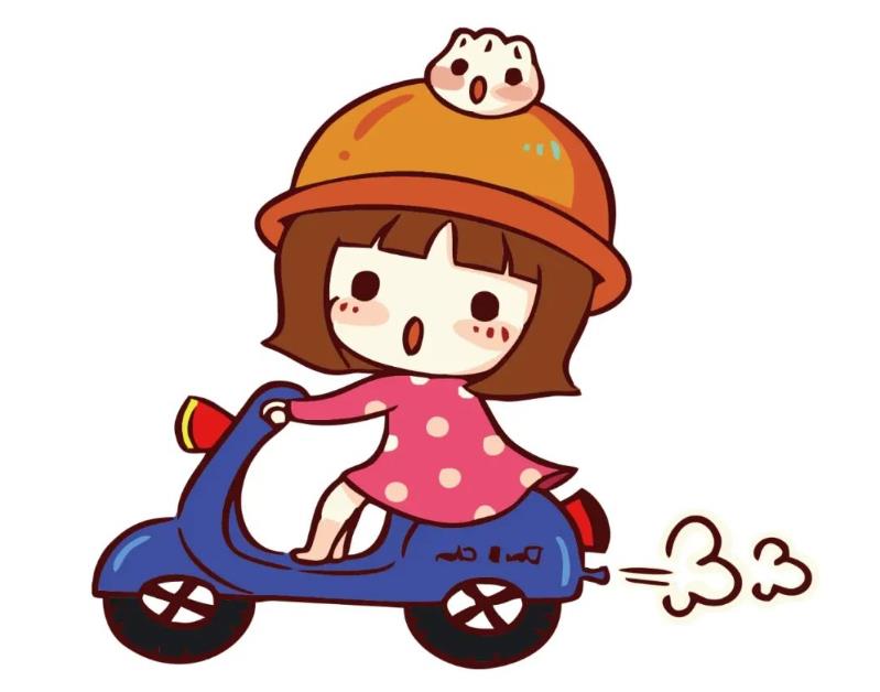 简笔画：电动车怎么画简单漂亮