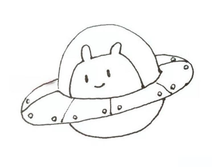 外星人怎么画简单好看又好画