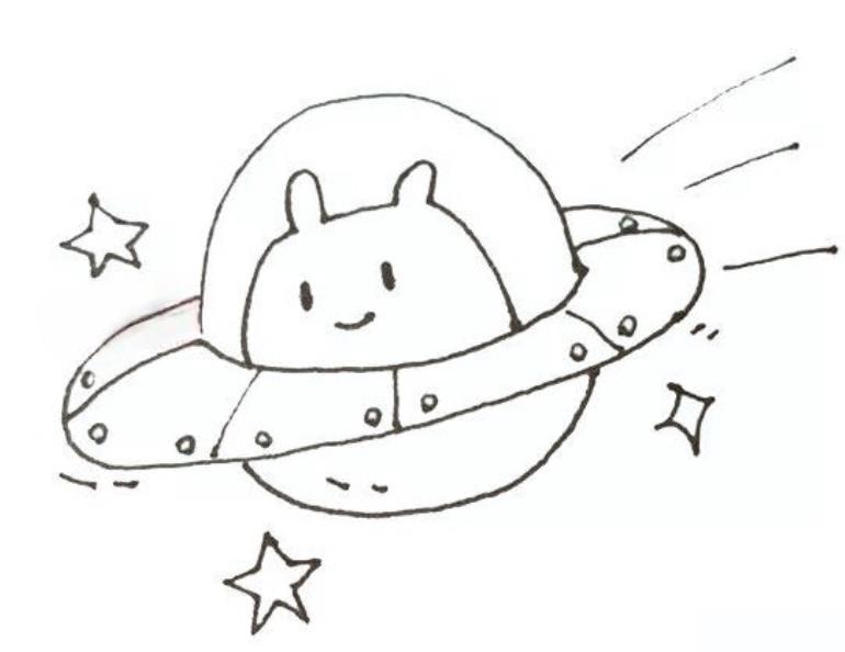 外星人怎么画简单好看又好画
