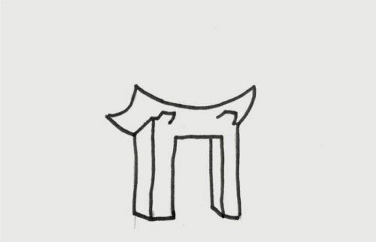 简笔画大门怎么画简单又好看(含步骤教程)