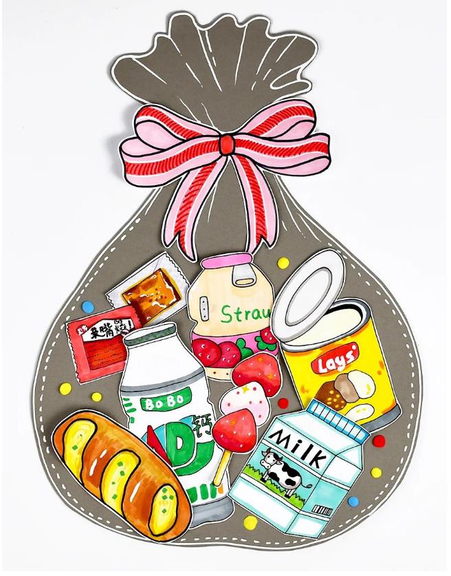 简单的零食怎么画 各种各样的零食怎么画