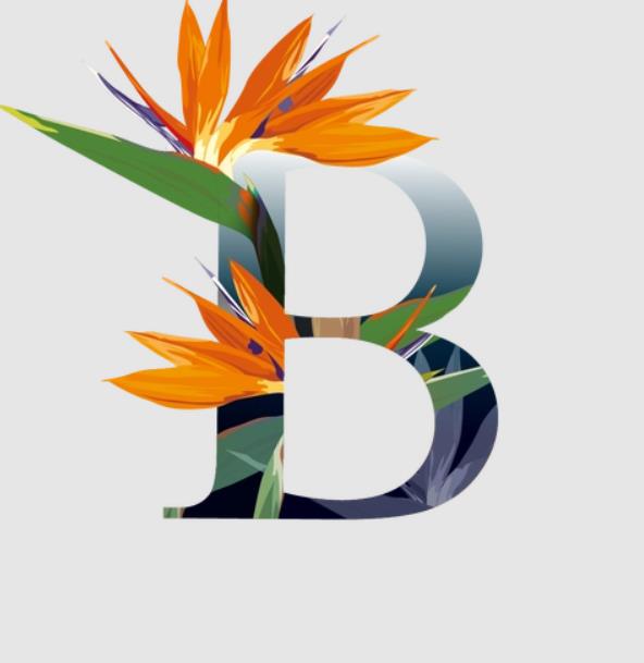 字母B的创意画怎么画好看又简单图片