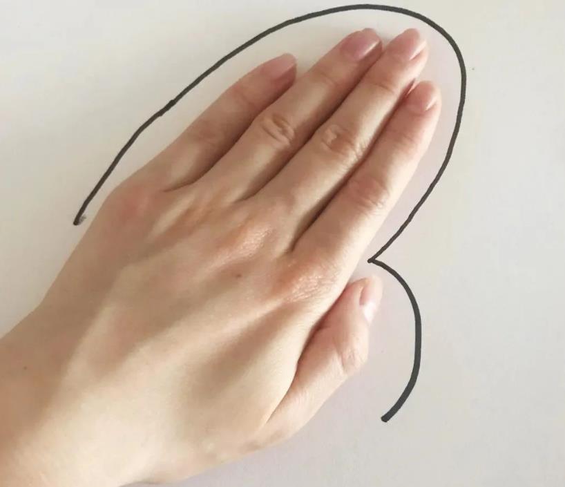 儿童简笔画手掌的画法(含步骤教程)