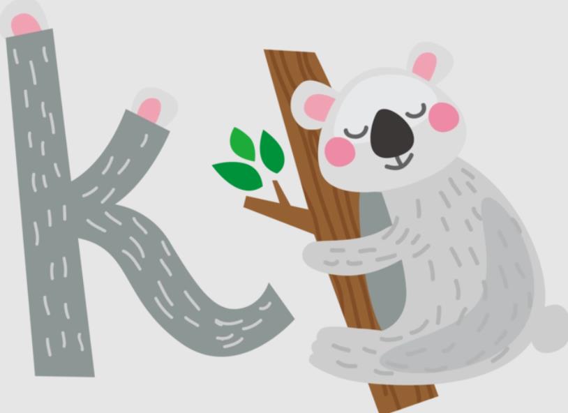 字母K的创意画怎么画好看又简单第一名