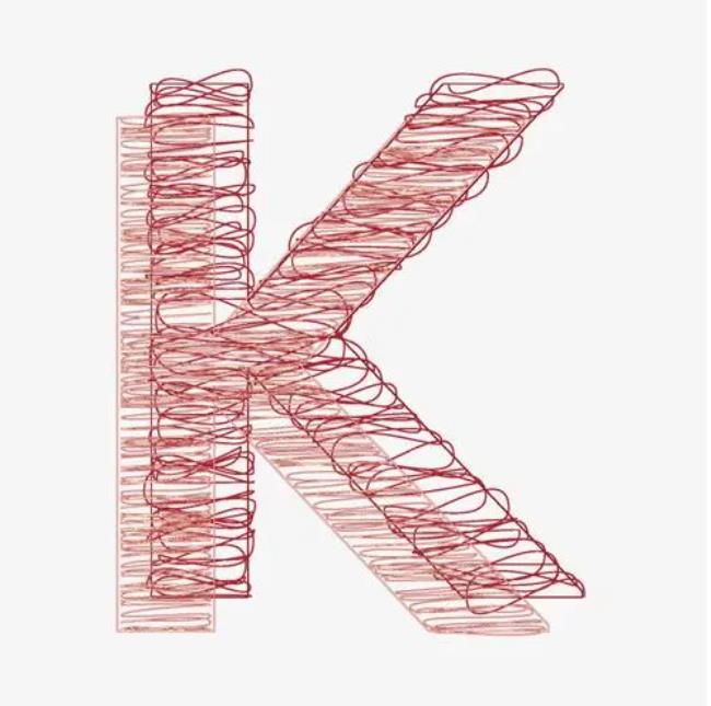 字母K的创意画怎么画好看又简单第一名