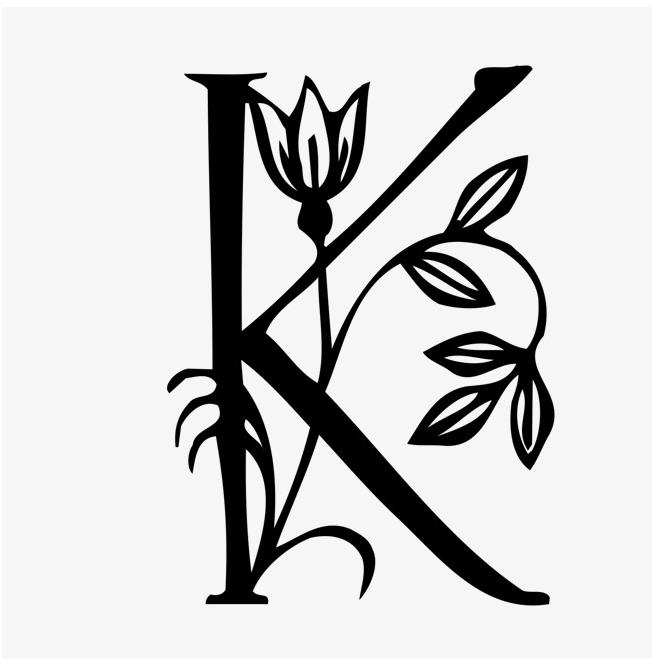 字母K的创意画怎么画好看又简单第一名