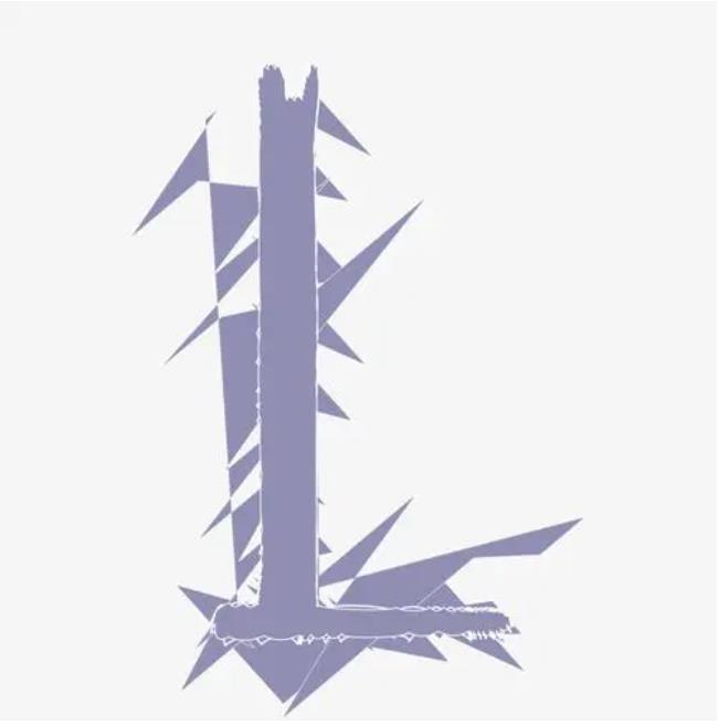 字母L的创意画怎么画好看又简单三年级