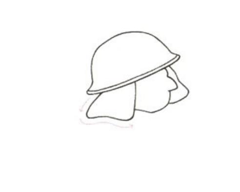 如何画出消防员图片简笔画 画一个帅气的消防员