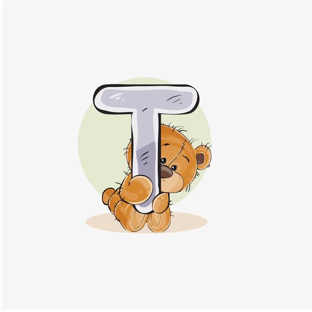 字母T的创意画怎么画好看又简单