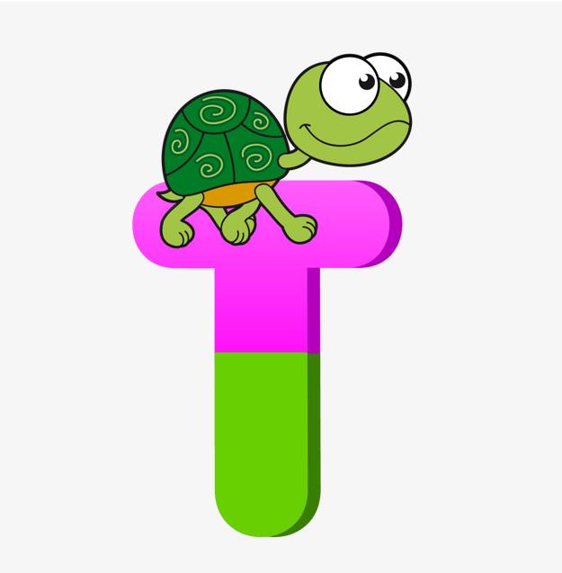 字母T的创意画怎么画好看又简单