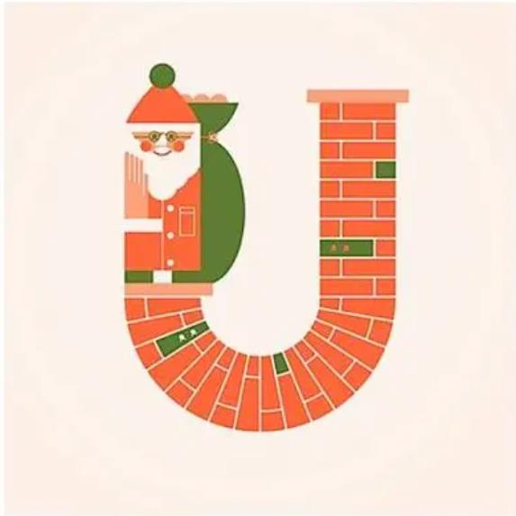 字母U的创意画怎么画好看又简单 字母u的卡通图片