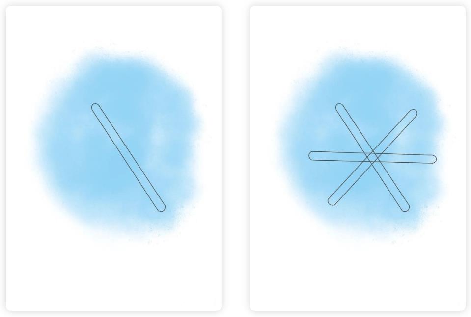 冬天雪花的画法怎么画好看又简单彩色