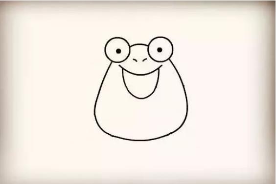 青蛙怎么画简单方法一步一步教