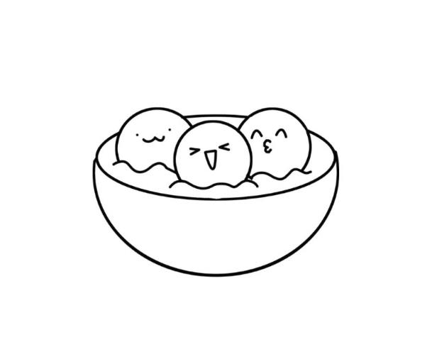 汤圆画画教程简单又好看(含教程步骤)