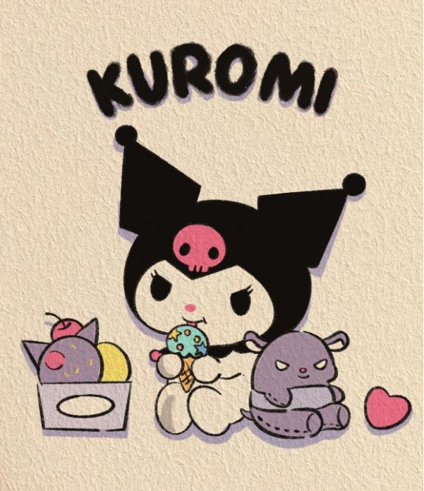 简单卡通绘画库洛米怎么画简单又漂亮