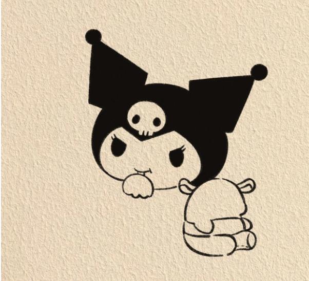 简单卡通绘画库洛米怎么画简单又漂亮