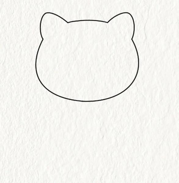 简单卡通绘画凯蒂猫怎么画 一步一步画kt猫