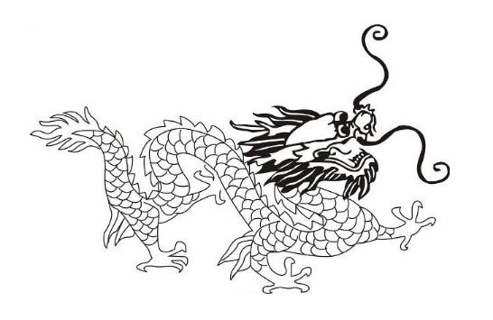 新年简笔画2024龙年怎么画 龙年的简笔画图片
