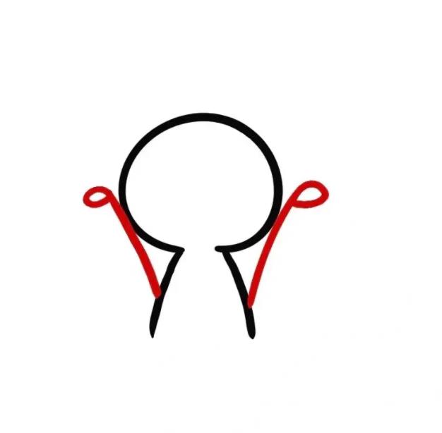 卡通人物画像可爱简单又漂亮