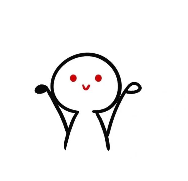 卡通人物画像可爱简单又漂亮