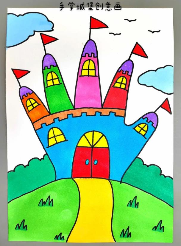 如何简单地画房子可爱又漂亮