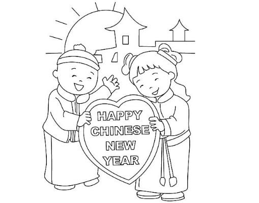 2024新年主题画简笔画精选大全欣赏