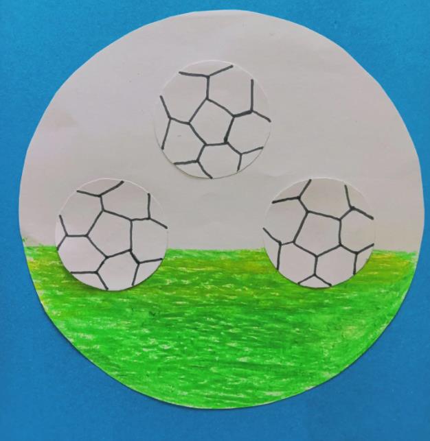 简单易学的足球简笔画简单画法